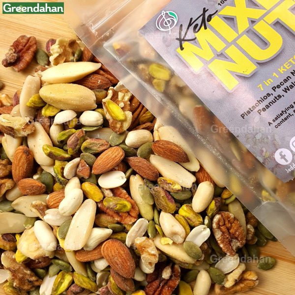 Keto MIXED NUTS -  7 in 1 Trail Mix , Keto Friendly - Image 2
