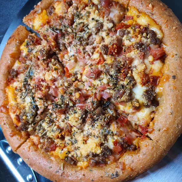 KETO All Meat Pizza