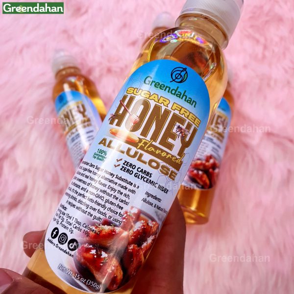 Honey Flavored Allulose Syrup 315g - Sugar Free, Diabetic Friendly - Image 2