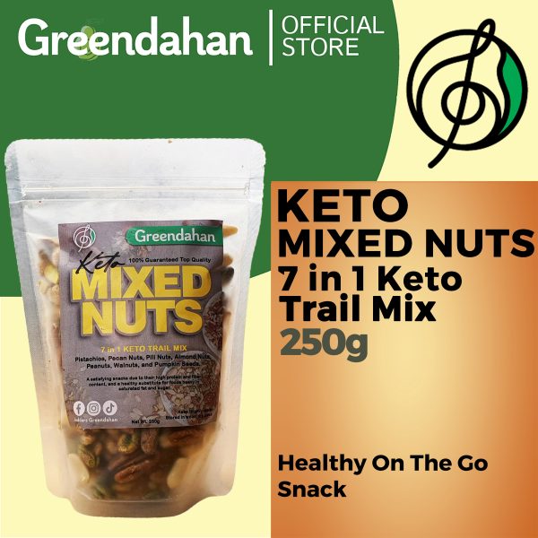 Keto MIXED NUTS -  7 in 1 Trail Mix , Keto Friendly