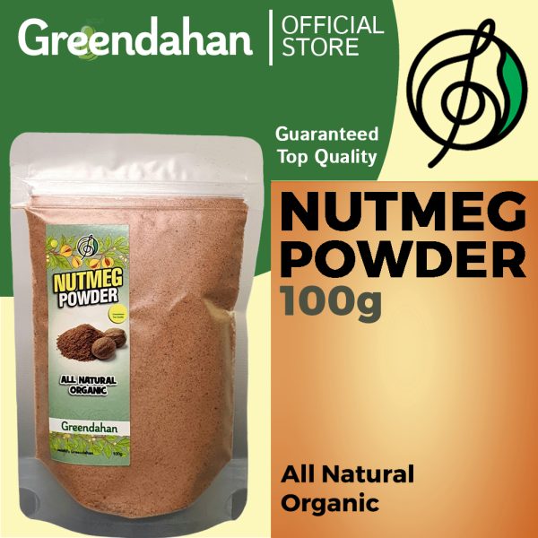 Nutmeg Powder 100g - Organic Spice Premium Quality