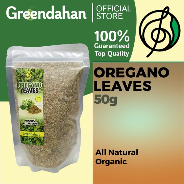 Oregano Leaves 50g (Dried) - Organic Herb