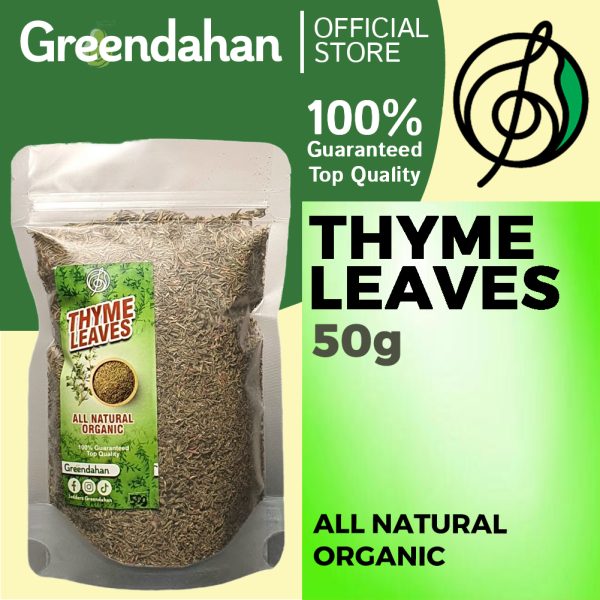 Dried Thyme Leaves 50g - Organic Herb Premium Quality