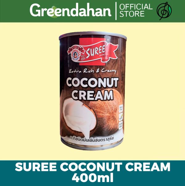 Suree Coconut Cream 400 ml - Keto Friendly