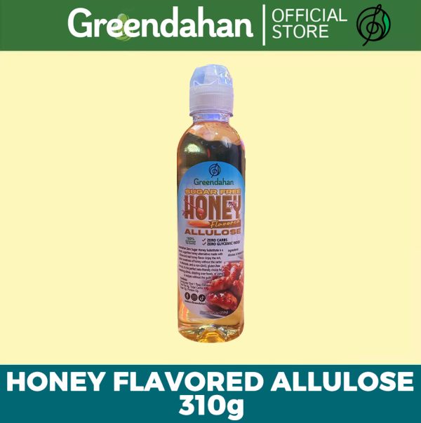 Honey Flavored Allulose Syrup 315g - Sugar Free, Diabetic Friendly