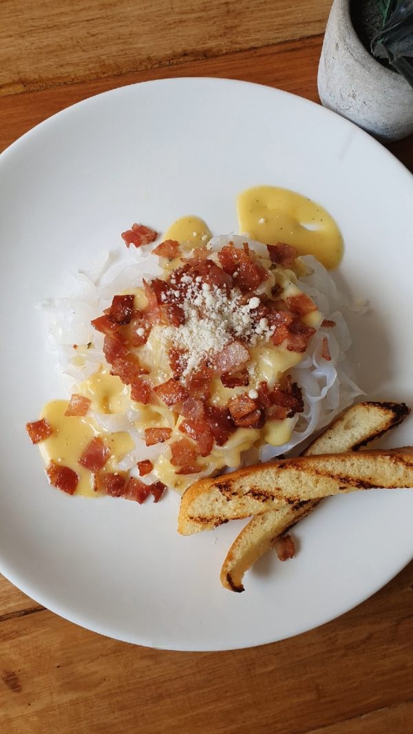 Keto Carbonara – Creamy, Savory, Low-Carb Indulgence
