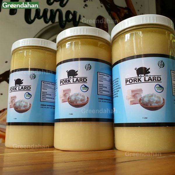 Pork Lard 1 Liter - Keto, Low-Carb