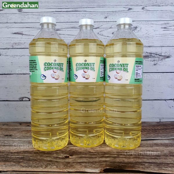 Pure Coconut Cooking Oil 1 Liter - RBD, Keto Friendly - Image 2