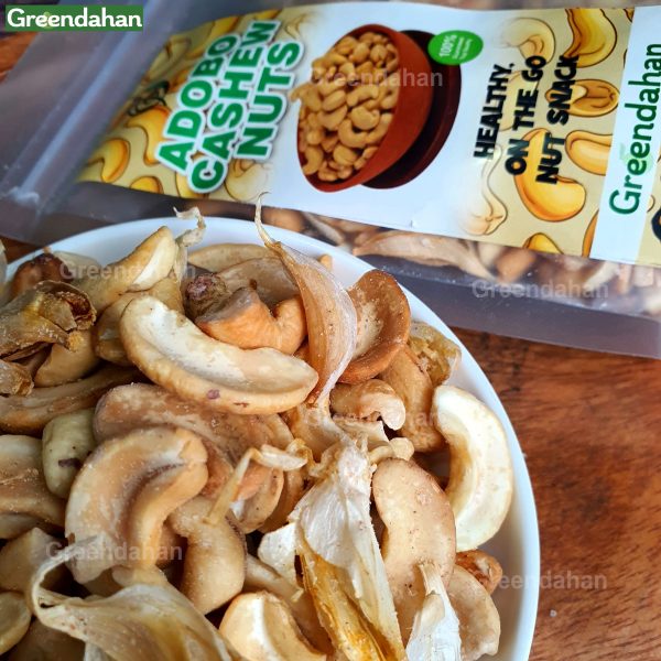 Adobo Cashew Nuts 200g - Salted Garlic, No MSG, No Vegetable Oil - Image 2