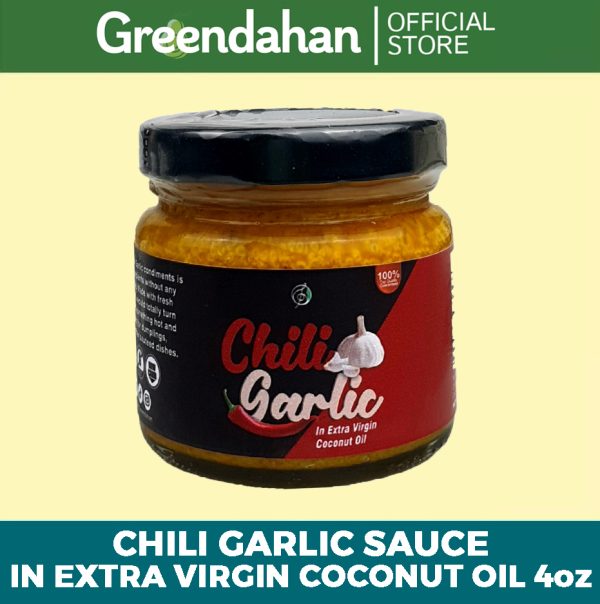 Chili Garlic in Extra Virgin Coconut Oil 4oz - Keto/Low Carb Friendly