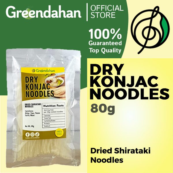 DRY Konjac Shirataki Noodles 80g - Healthier Noodle Alternative