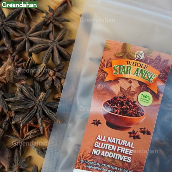 Star Anise 30g (Whole) - All Natural, Organic - Image 2