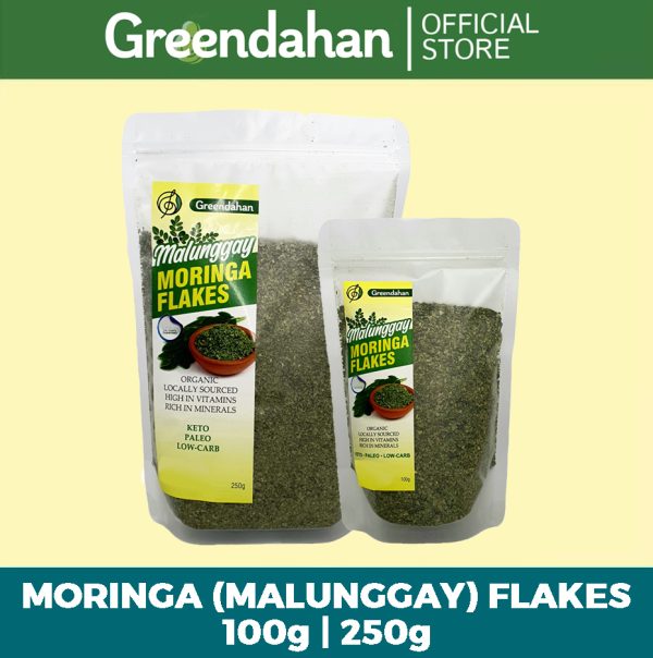 Organic Moringa Flakes (Malunggay) - Superfood / Immunity Booster