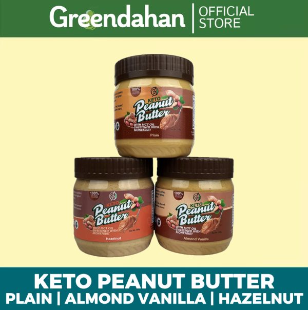 Keto Peanut Butter with MCT Oil 310g - Sweetened With Monkfruit