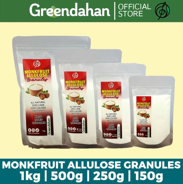 Monkfruit Allulose Blend Granules - Keto / Low Carb Friendly Sweetener