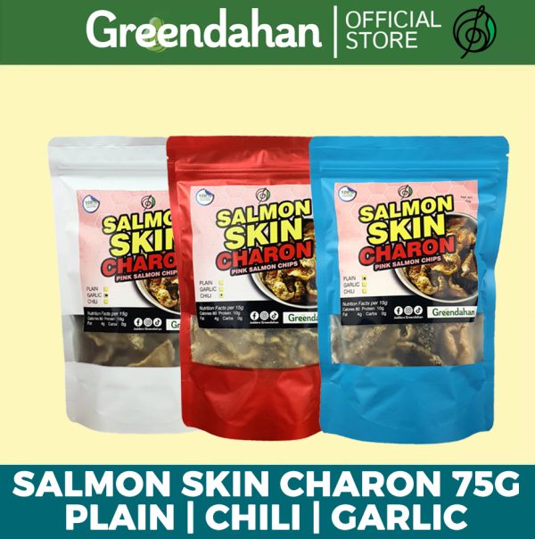 Keto Chicharon Salmon Skin 75g - Keto Friendly, No Veg Oil, No MSG
