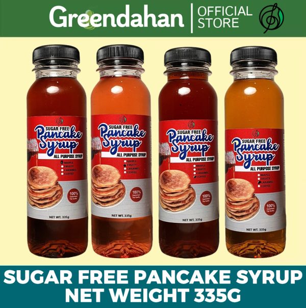 Sugar-Free Pancake Syrup 335g - All Purpose Syrup , Keto, Low carb