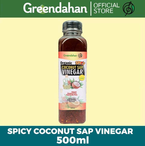 Coconut Sap Vinegar (ORGANIC) 500ml - Chemical-Free, Keto Friendly