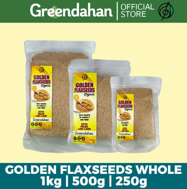 Golden Flaxseeds Whole - Keto Friendly
