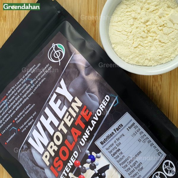Whey Protein Isolate - Unflavored /  Unsweetened Protein Powder - Image 2