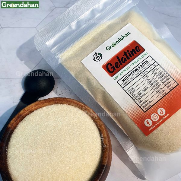 Gelatine 80g - Unflavored/Sugar Free (Repacked) - Image 2