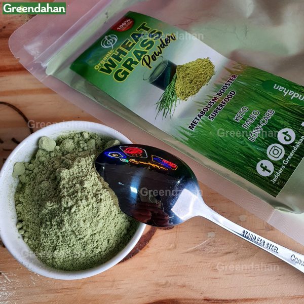 Organic Wheat grass Juice Powder - Unsweetened, Premium Quality, NON GMO - Image 2