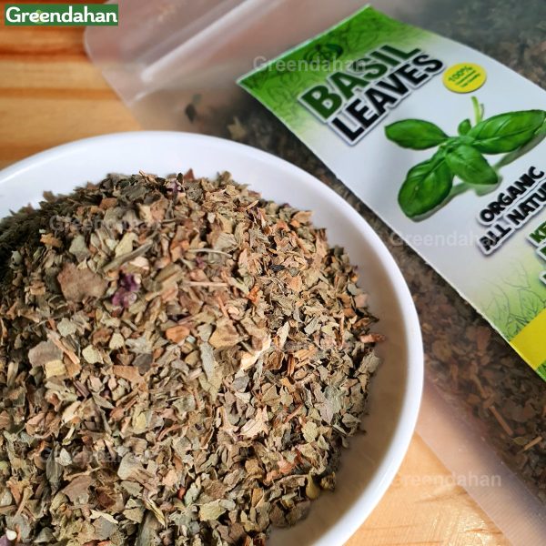 Dried Basil Leaves 50g - Organic Herb - Image 2
