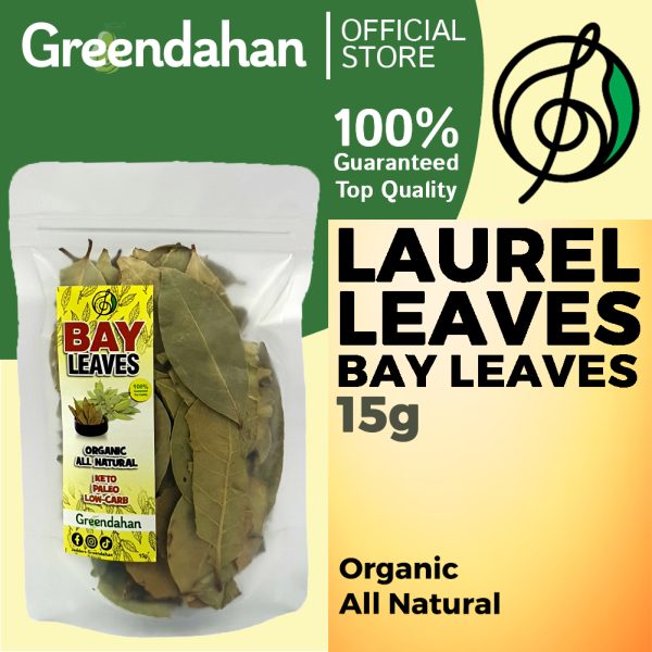 Bay Leaves (Laurel leaves) 15g - Organic Herb Premium Quality
