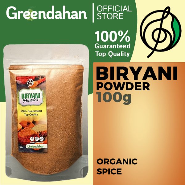 Biryani Powder 100g - Organic Spice Premium Quality