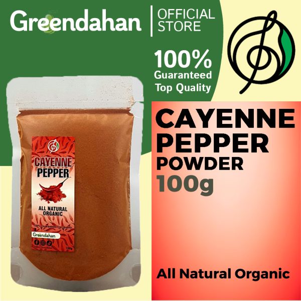 Cayenne Powder 100g - Organic Spice Premium Quality