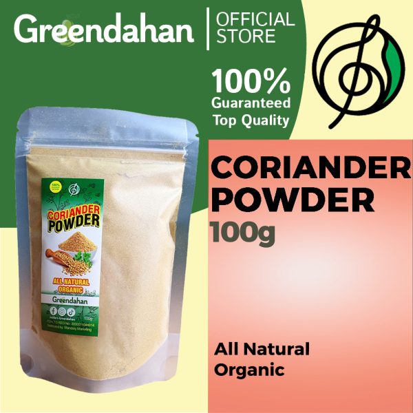 Coriander Powder 100g - Organic Spice Premium Quality