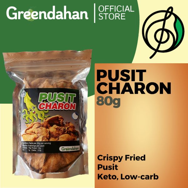 PUSIT CHARON 55g - Low Carb, Friendly, No Veg Oil, No MSG