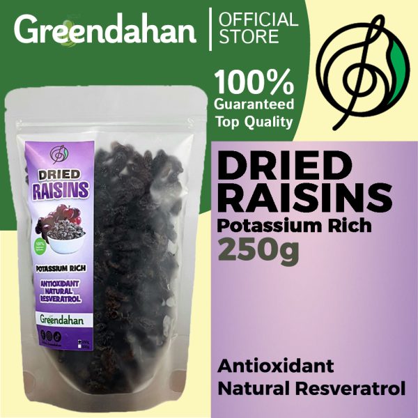 Dried California Seedless Raisins - Premium Quality
