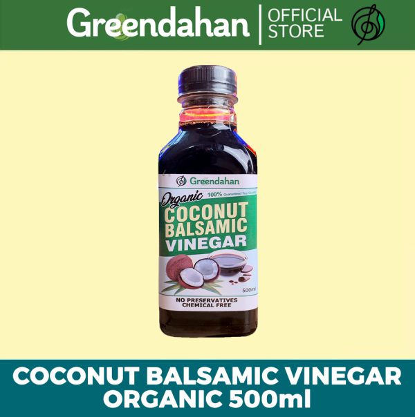 Greendahan Organic Coconut Balsamic Vinegar 500ml - Keto / Low carb Friendly
