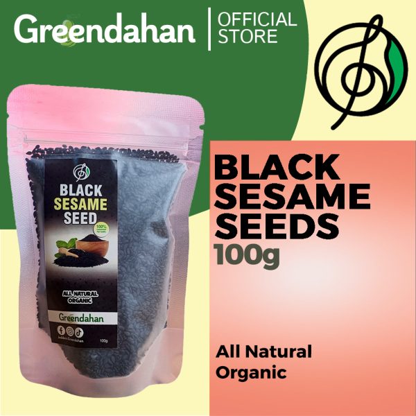 Black Sesame Seeds 100g - Organic Premium Quality Spice